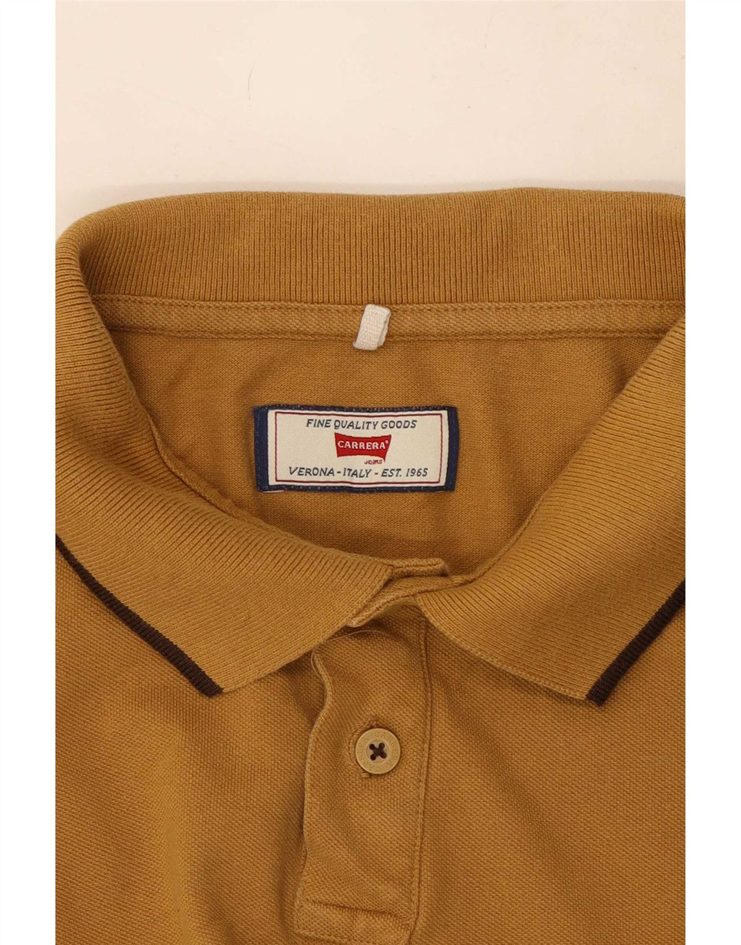 Carrera muška polo majica na velike smeđe pruge