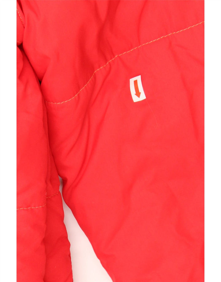 VINTAGE Mens Padded Jacket UK 38 Medium Red Polyamide Vintage Vintage and Second-Hand Vintage from Messina Hembry 