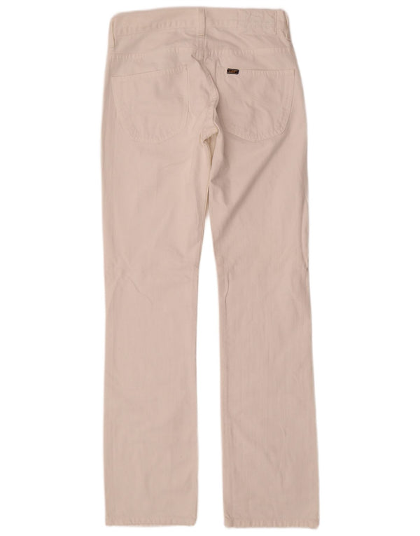 Lee Mens Knox Straight Jeans W30 L34 Bijeli pamuk