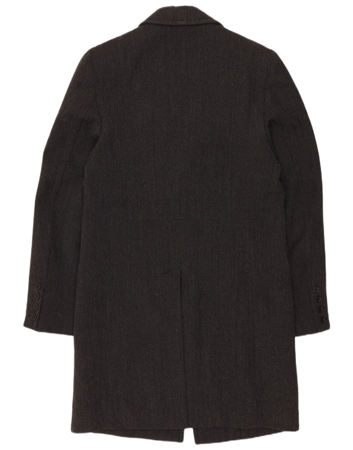 Vintage muški kaput IT 46 Mali sivi pamuk