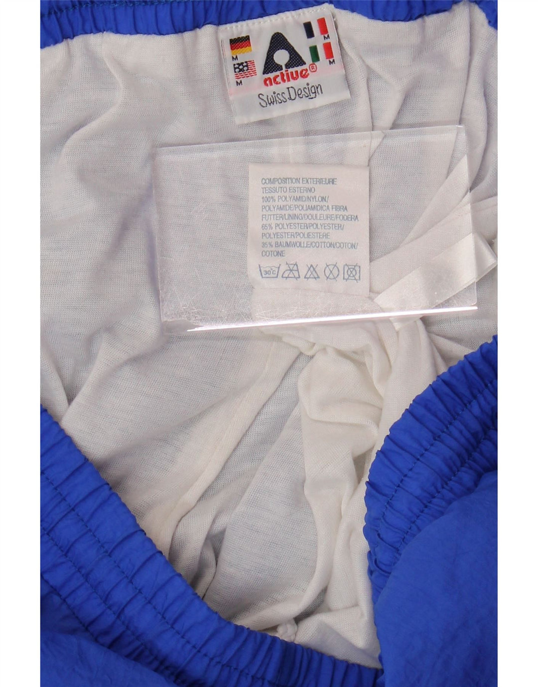 ACTIVE Ženska trenirka Hlače Joggers UK 14 Srednje plavi poliamid