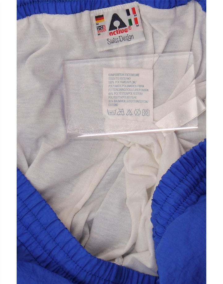 ACTIVE Ženska trenirka Hlače Joggers UK 14 Srednje plavi poliamid