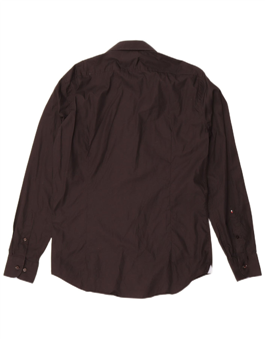 Tommy Hilfiger muška pripijena košulja veličine 40, srednje crni pamuk