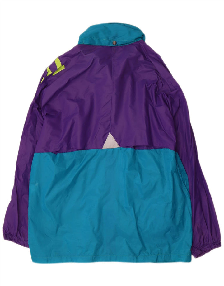 Muška kišna jakna Brugi Graphic UK 38 srednje ljubičasta najlonska boja