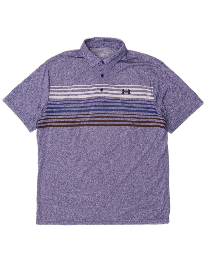 Under Armour muška polo majica na velike plave pruge