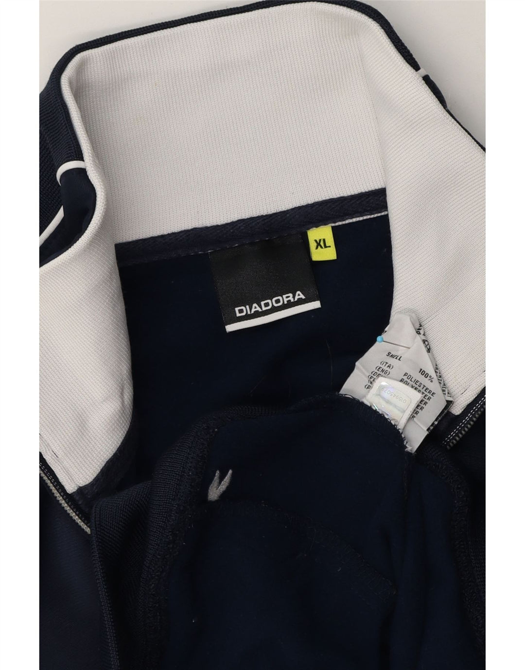 Diadora muška trenirka gornja jakna XL tamnoplavi poliester