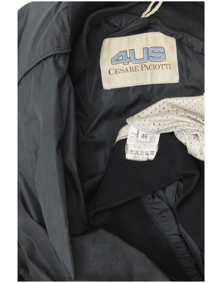 CESARE PACIOTTI 4US ženska bomber jakna s grafičkim motivima IT 46 Large tamnoplava