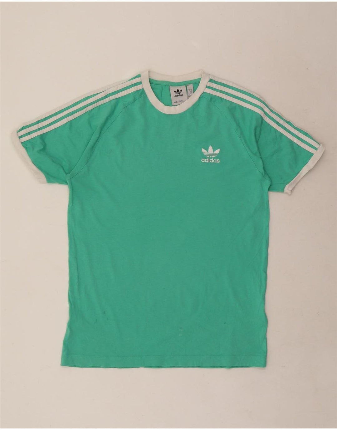 Adidas muška majica srednje tirkizne boje od pamuka