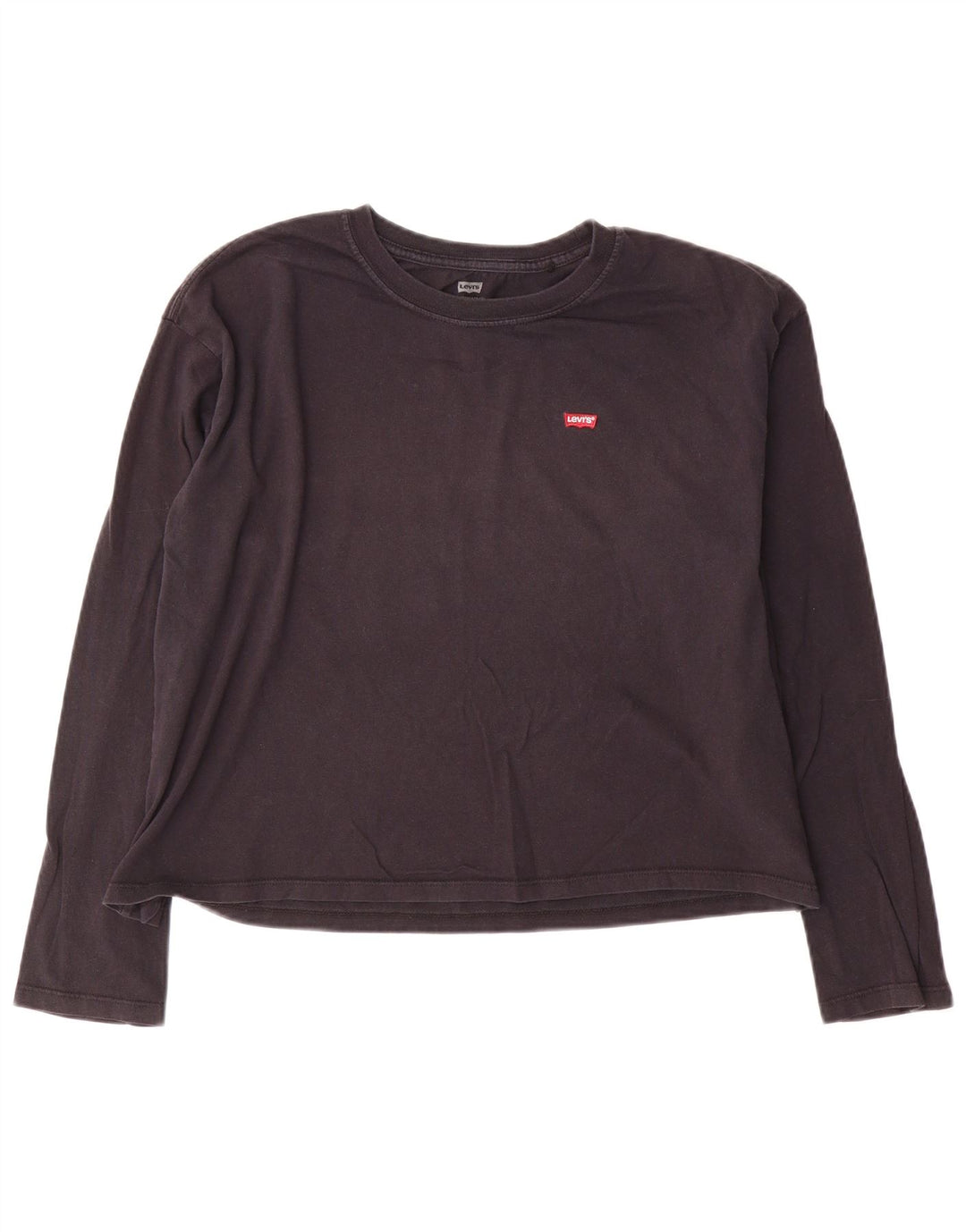 Levi's ženski kratki rukav dugih rukava UK 14 srednje tamnoplavi pamuk