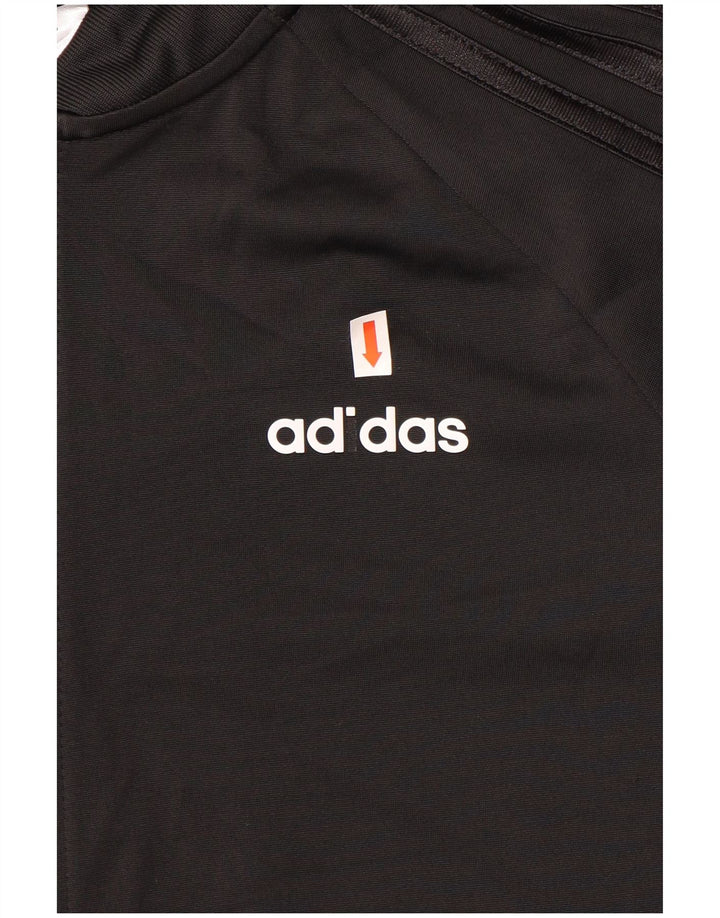 Adidas ženska gornja jakna trenirke UK 8/10 mali crni poliester