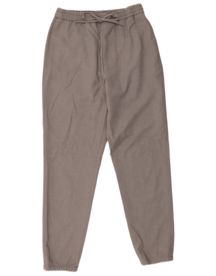 Zara muške joggers chino hlače male W30 L28 sivi poliester