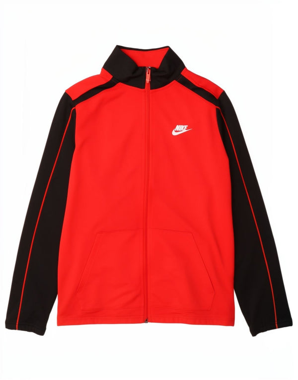 Nike Boys Trenirka Gornja jakna 13-14 godina XL Red Colourblock Sports
