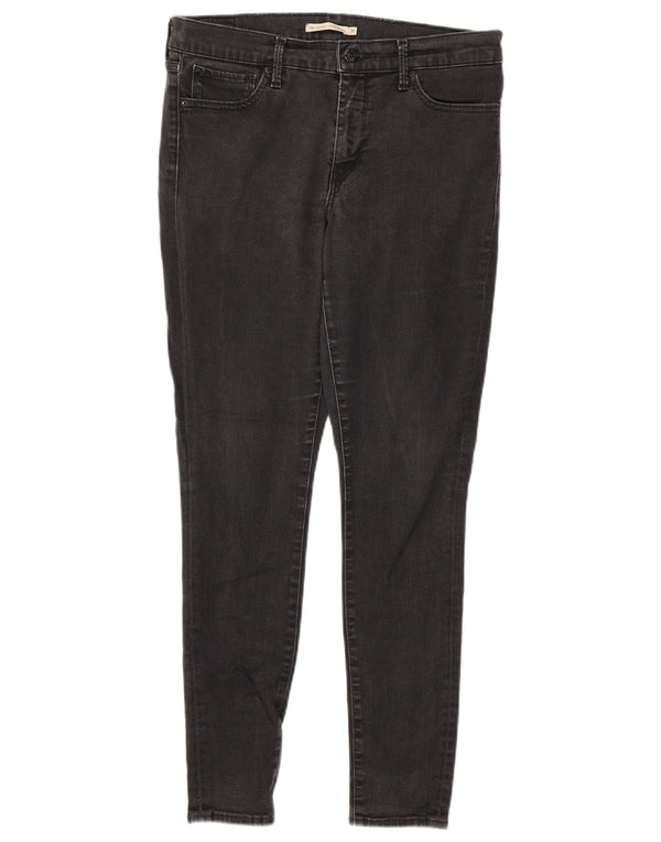 Levi's Womens 310 Shaping Super Skinny Jeans W31 L30 Grey Cotton