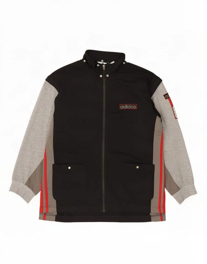 Adidas muška trenirka gornja jakna XL crne boje