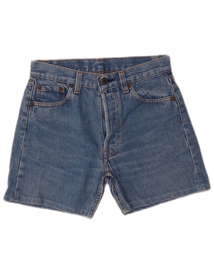 Levi's ženske 501 traper kratke hlače W28 srednje plave