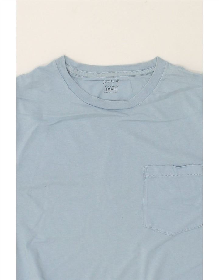 J. CREW Mens T-Shirt Top Small Blue Cotton | Vintage J. Crew | Thrift | Second-Hand J. Crew | Used Clothing | Messina Hembry 
