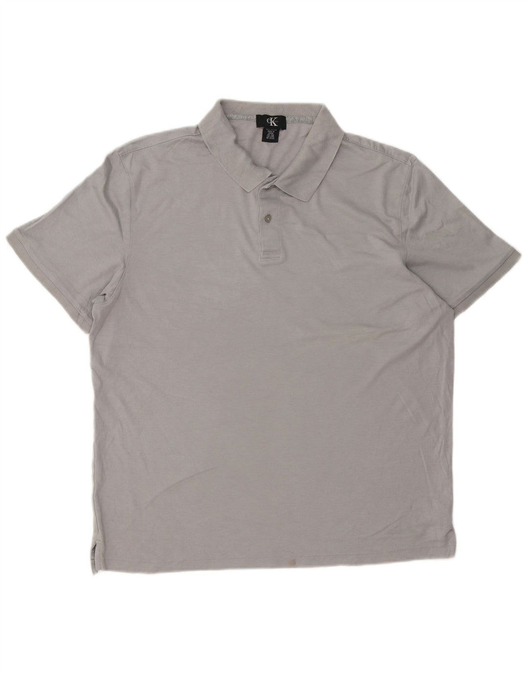 CALVIN KLEIN Muška polo majica Large Grey Pamuk