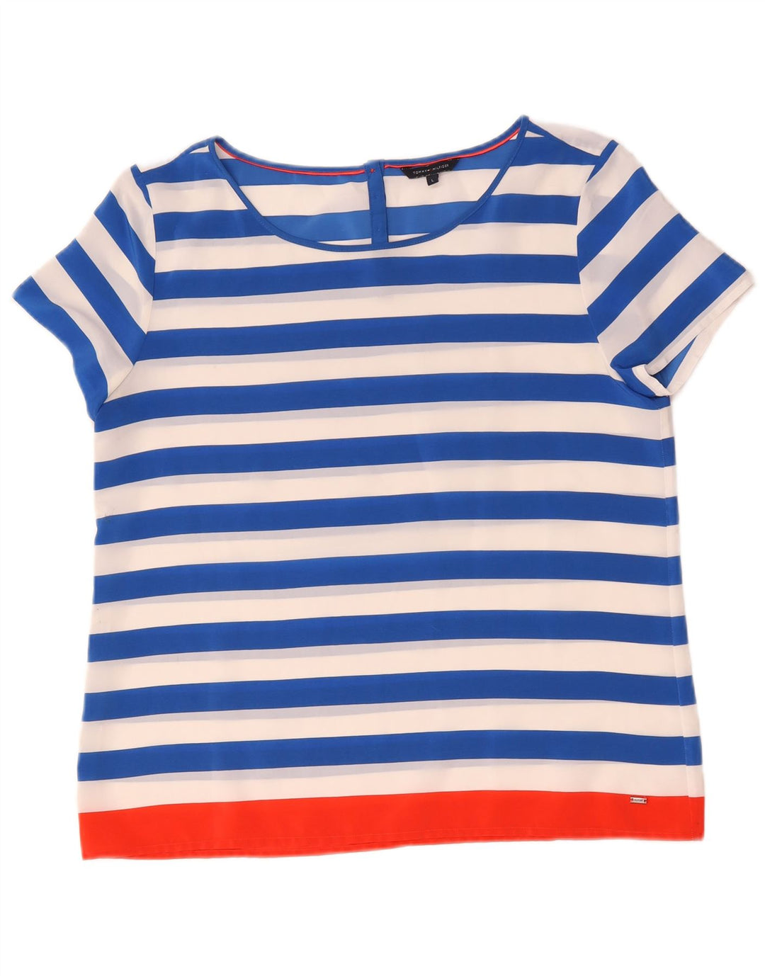 Top ženska bluza Tommy Hilfiger UK 16 velike plave pruge
