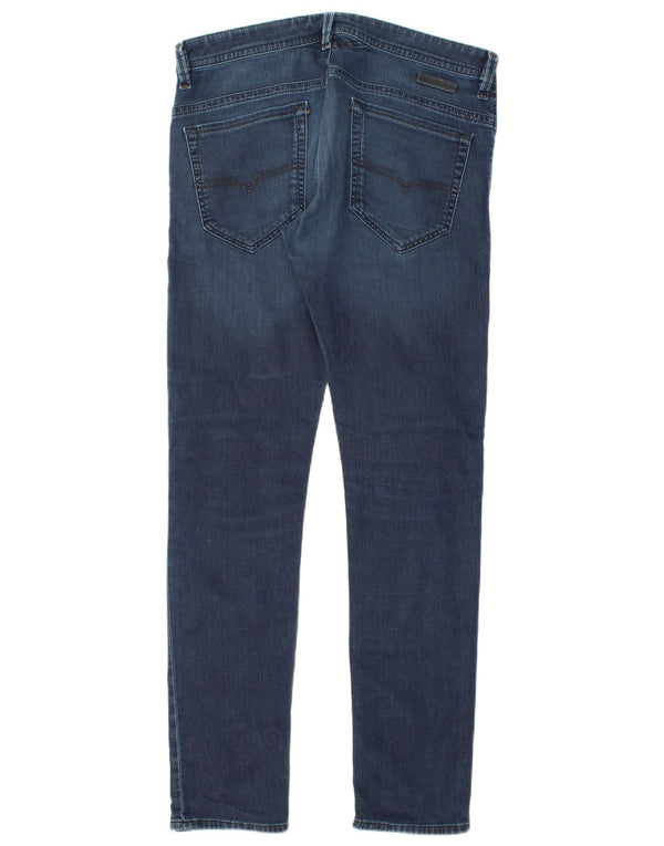 DIESEL Muške uske traperice Thavar W32 L33 plavi pamuk