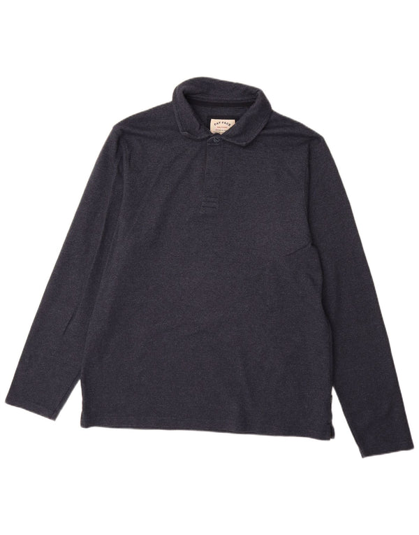 Fat Face muška polo majica dugih rukava XL tamnoplavi pamuk