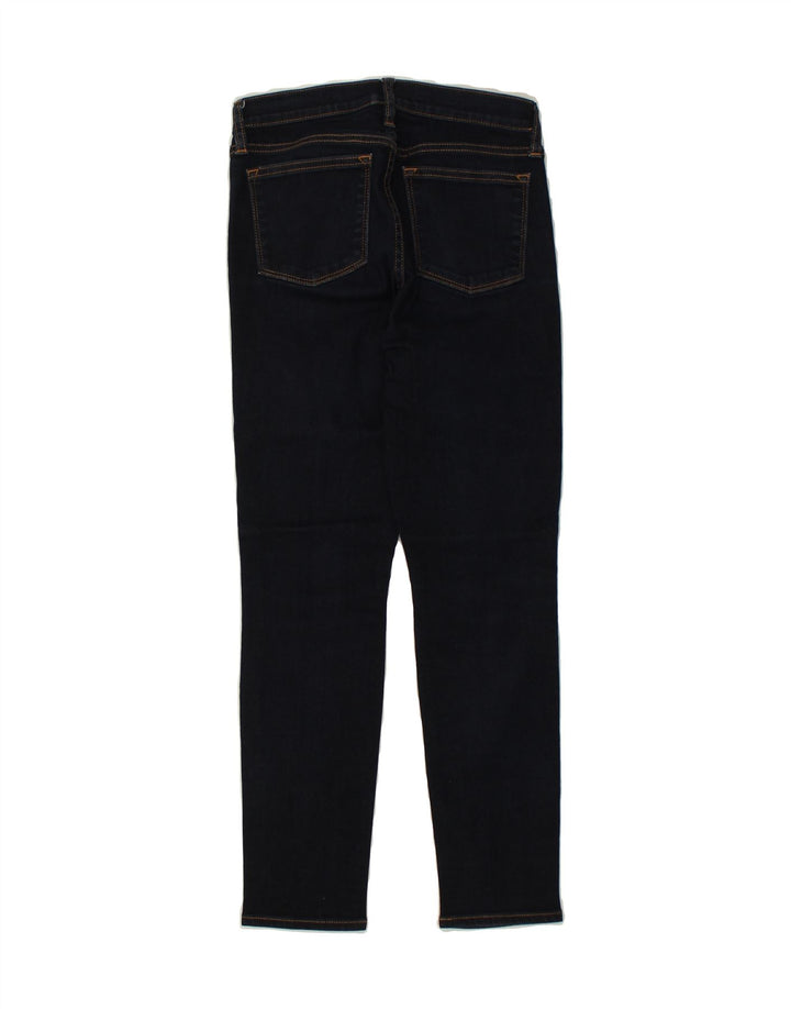 J. CREW Womens Skinny Jeans W25 L26  Navy Blue Cotton | Vintage J. Crew | Thrift | Second-Hand J. Crew | Used Clothing | Messina Hembry 