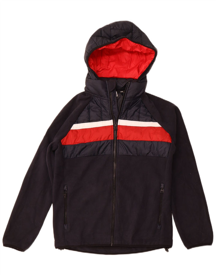 SUPERDRY muška bomber jakna s kapuljačom UK 38 srednje tamnoplave boje
