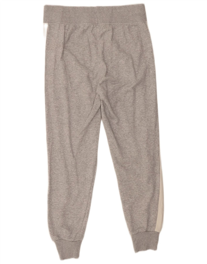 PUMA Ženska trenirka Hlače Joggers UK 14 Large Grey Colourblock Cotton