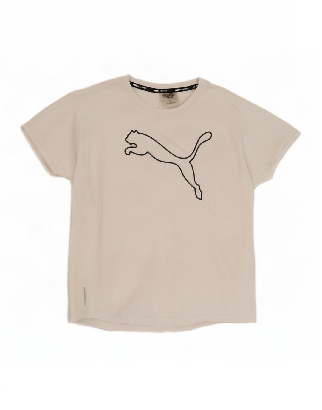 Puma ženska majica kratkih rukava s grafičkim motivima UK 16 veliki bijeli poliester