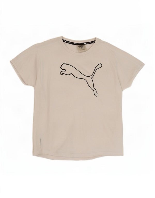 Puma ženska majica kratkih rukava s grafičkim motivima UK 16 veliki bijeli poliester