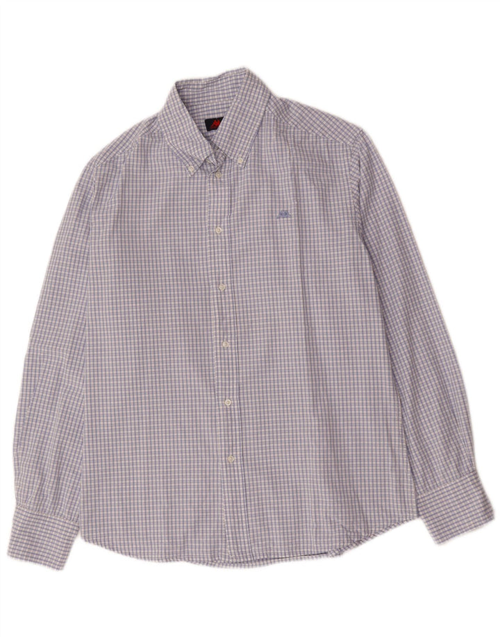 KAPPA muška košulja Large Blue Gingham pamuk