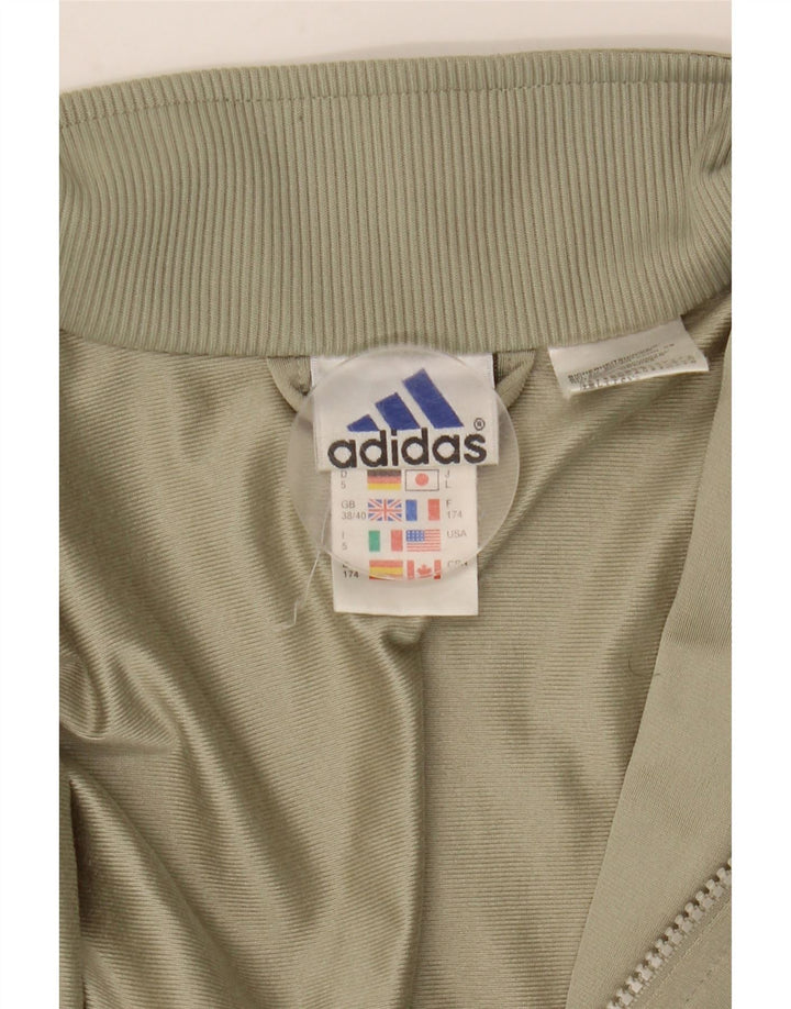 Adidas muška trenirka gornja jakna UK 38/40 srednje kaki poliester