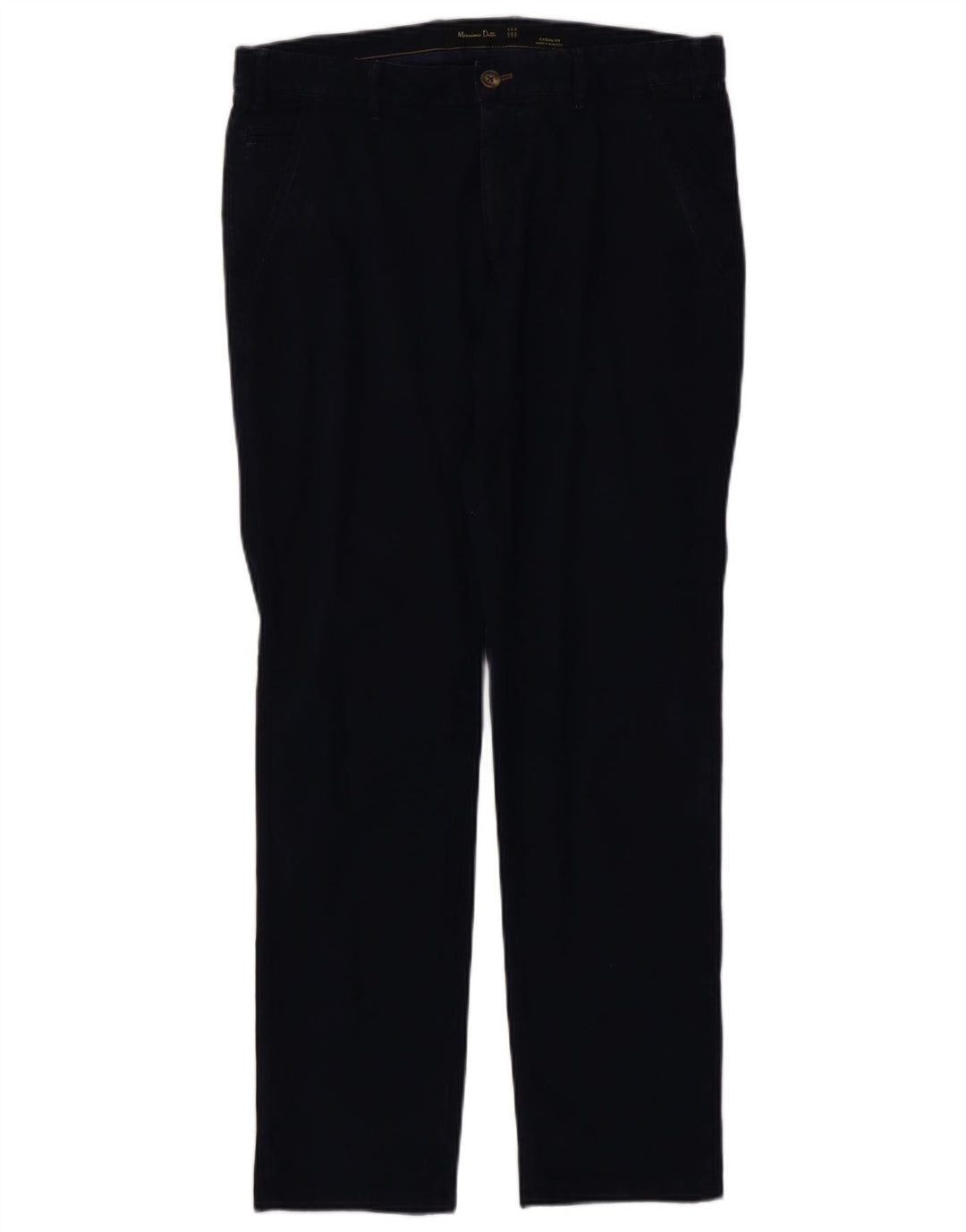 MASSIMO DUTTI Muške ležerne chino hlače EU 42 velike W32 L32 tamnoplave