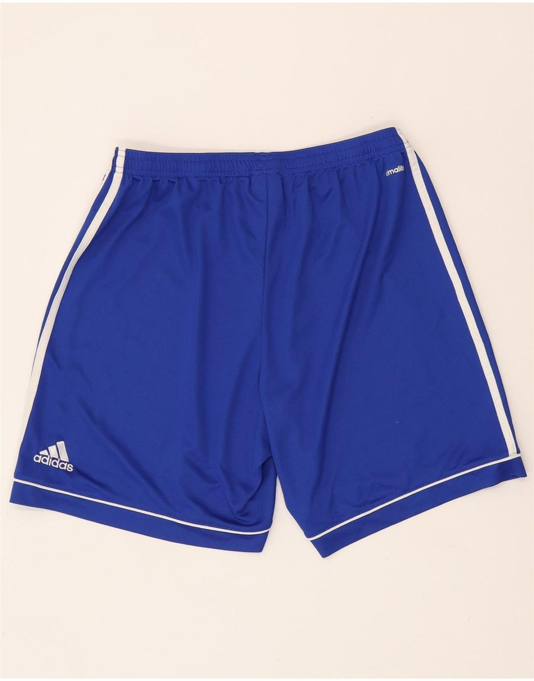 ADIDAS Mens Climalite Sport Shorts Large Blue Polyester Vintage Adidas and Second-Hand Adidas from Messina Hembry 