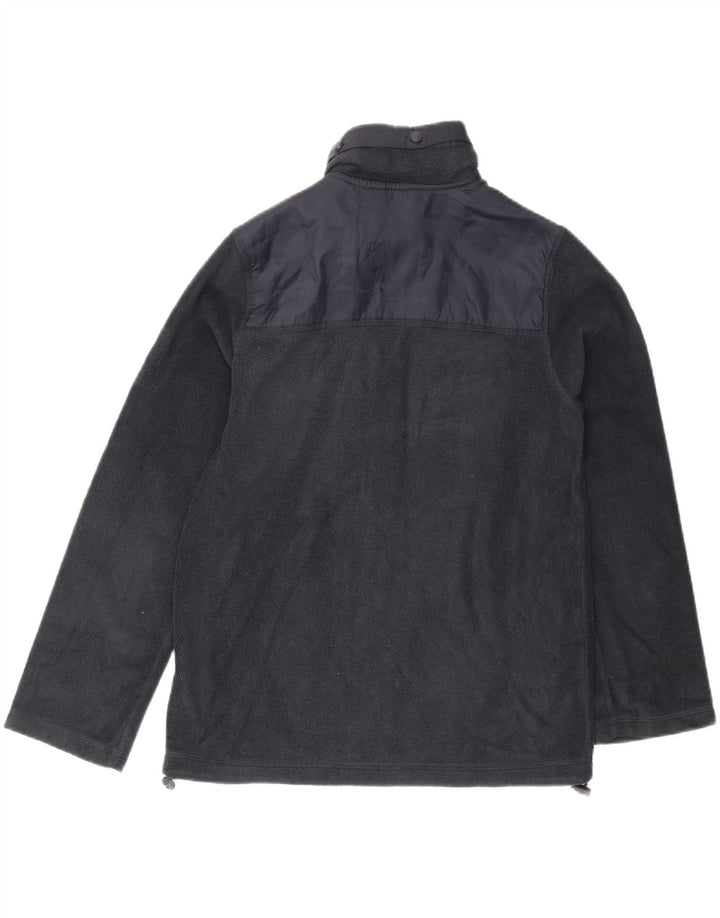 MASSIMO DUTTI Jakna od flisa s motivima za dječake 11-12 godina tamnoplava poliester