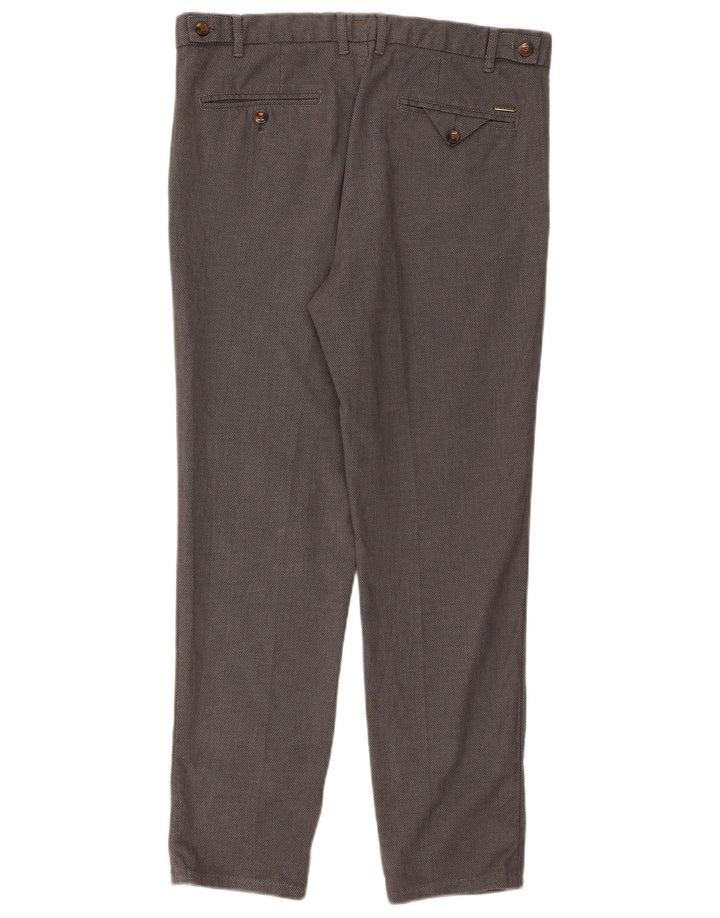 ZARA muške hlače uskog odijela EU 42 velike W32 L28 sive houndstooth