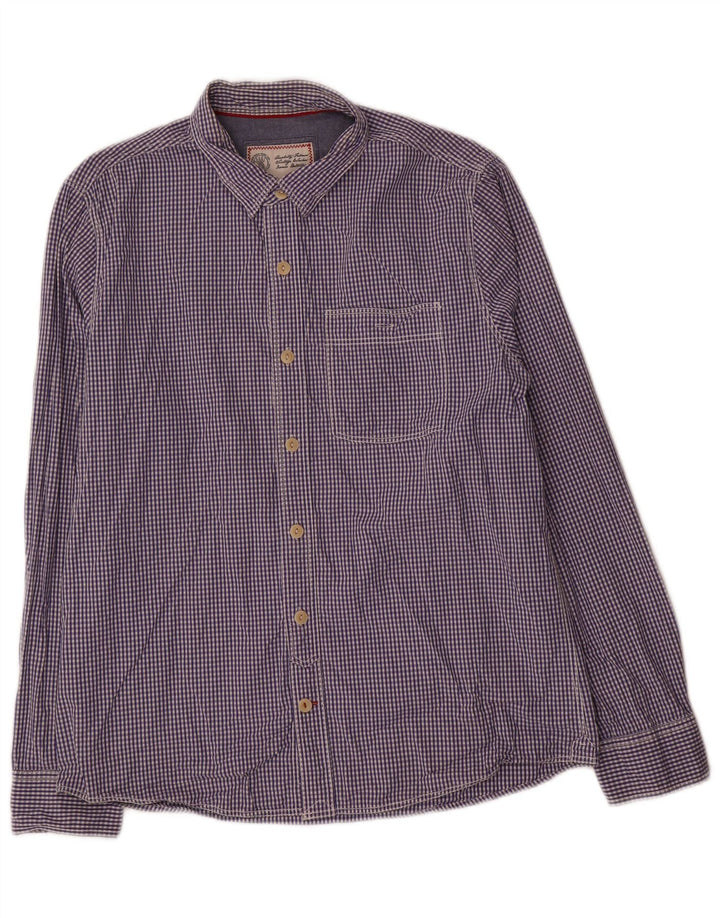 Fat Face muška košulja Large Blue Gingham pamuk