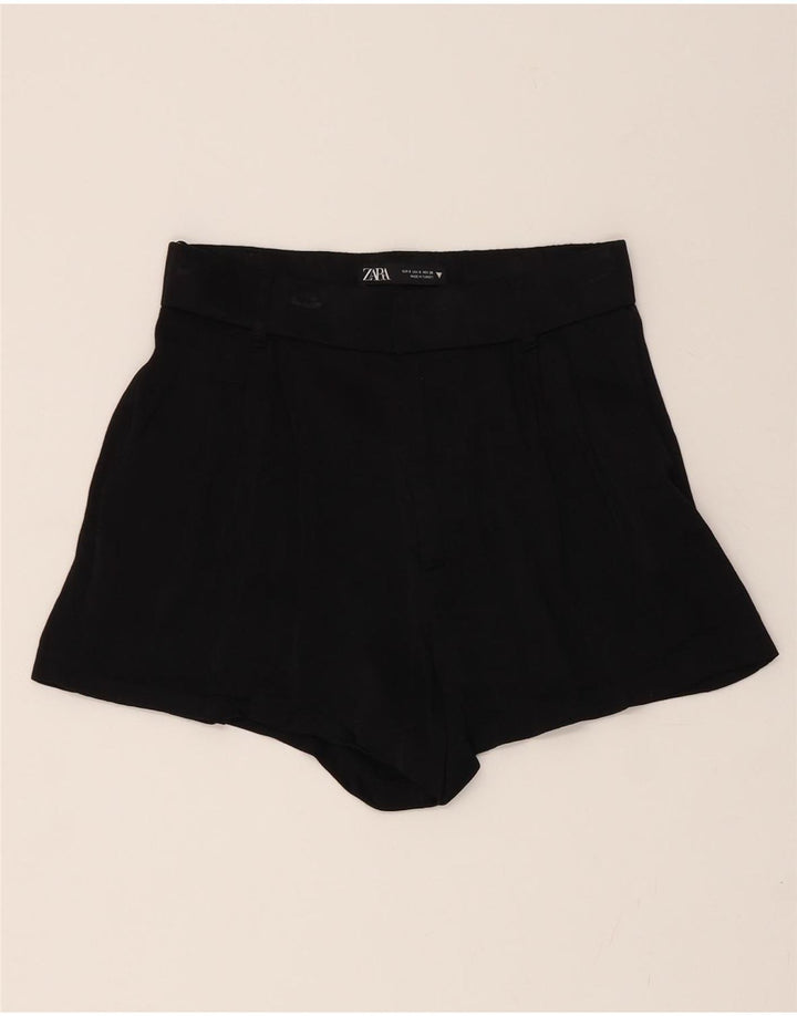 ZARA Womens Casual Shorts Small W28  Black Vintage Zara and Second-Hand Zara from Messina Hembry 