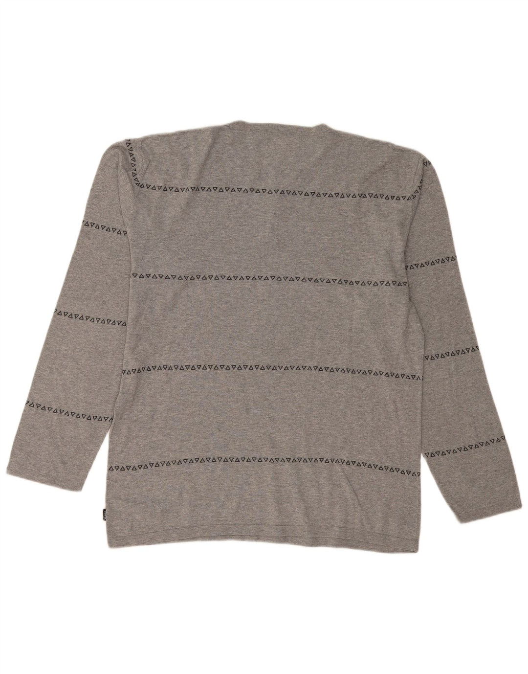 VANS muška majica dugih rukava XL siva geometrijska