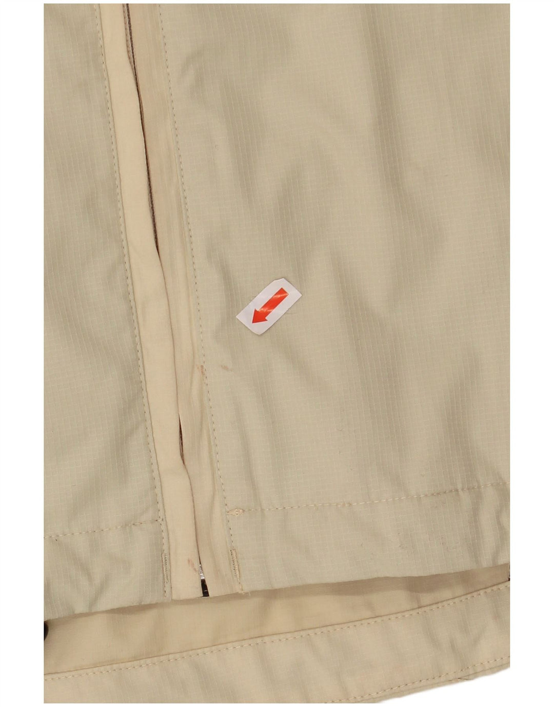 JACK WOLFSKIN Prevelika ženska kišna jakna UK 10 Small Beige Colourblock