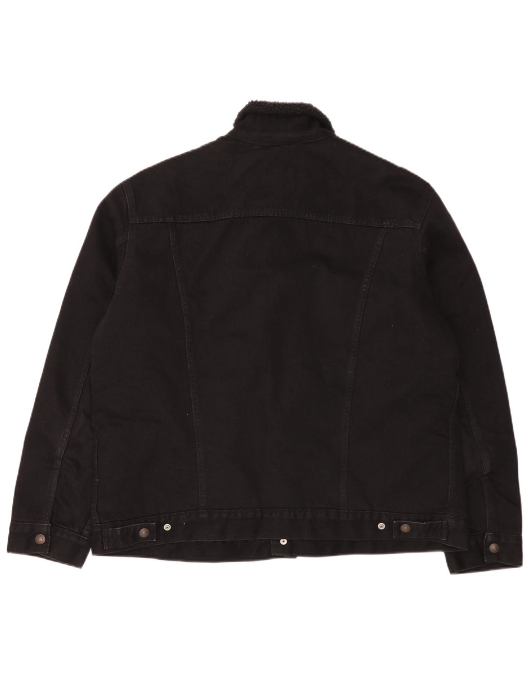 Levi's muška traper jakna UK 42 XL crni pamuk