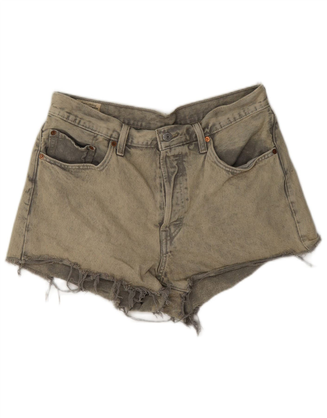 Levi's ženske kratke traper hlače 501 W30 srednje sive