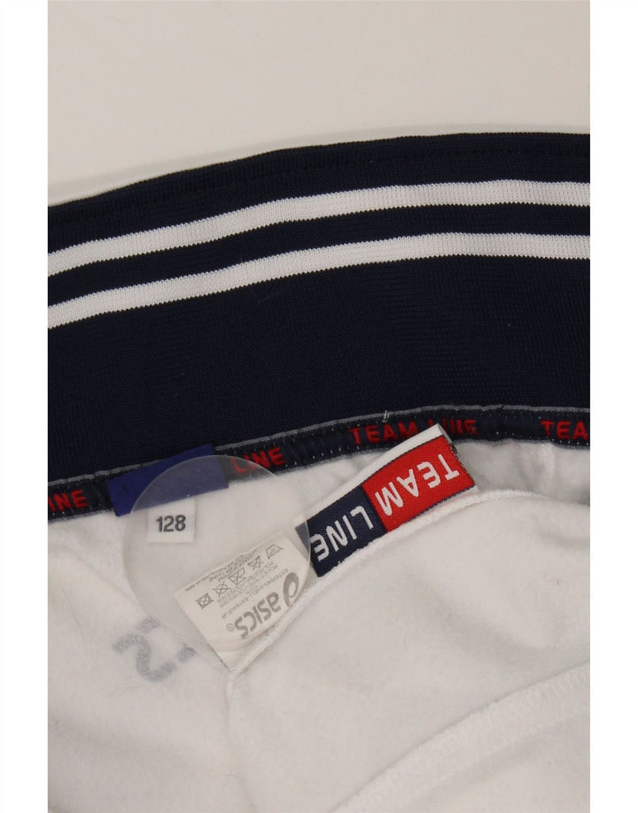 Gornja jakna trenirke Asics Boys Graphic 7-8 Years White Colourblock