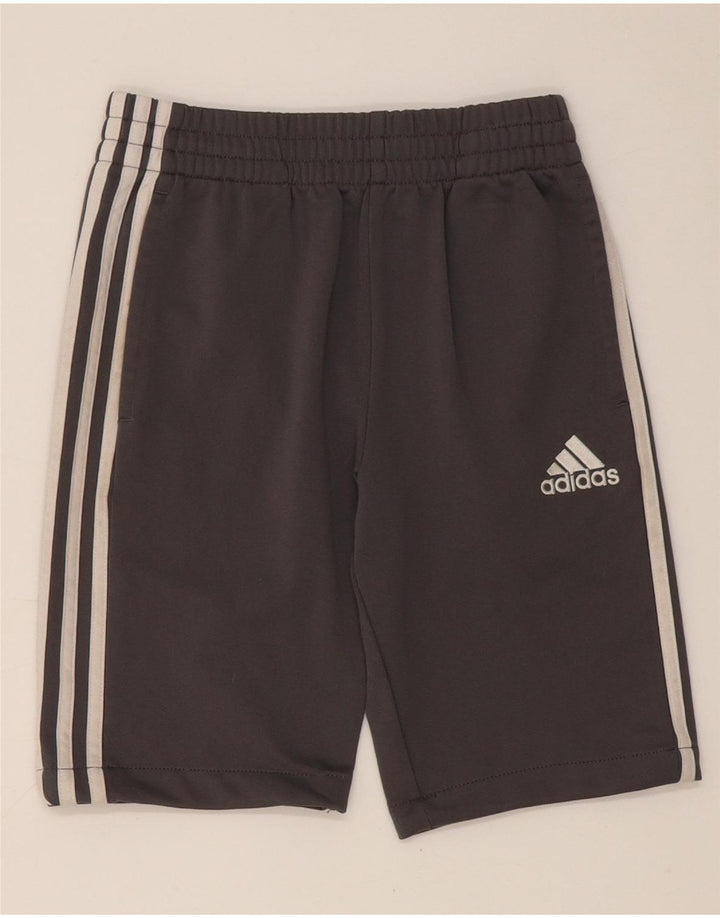 Adidas kratke sportske hlače za dječake 10-11 godina srednje sive