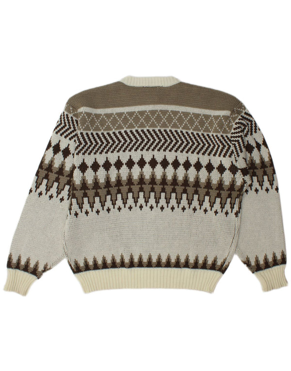 C & A muški džemper s okruglim izrezom IT 56/58 XL Višebojni Fair Isle