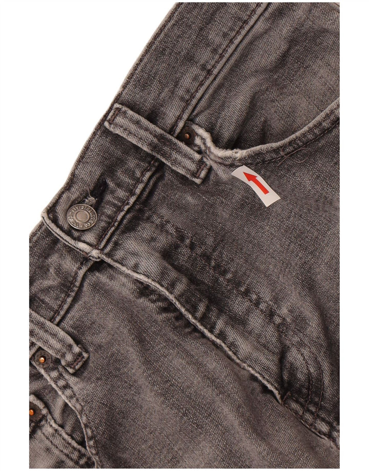 Levi's muške uske traperice W32 L32 sivi pamuk