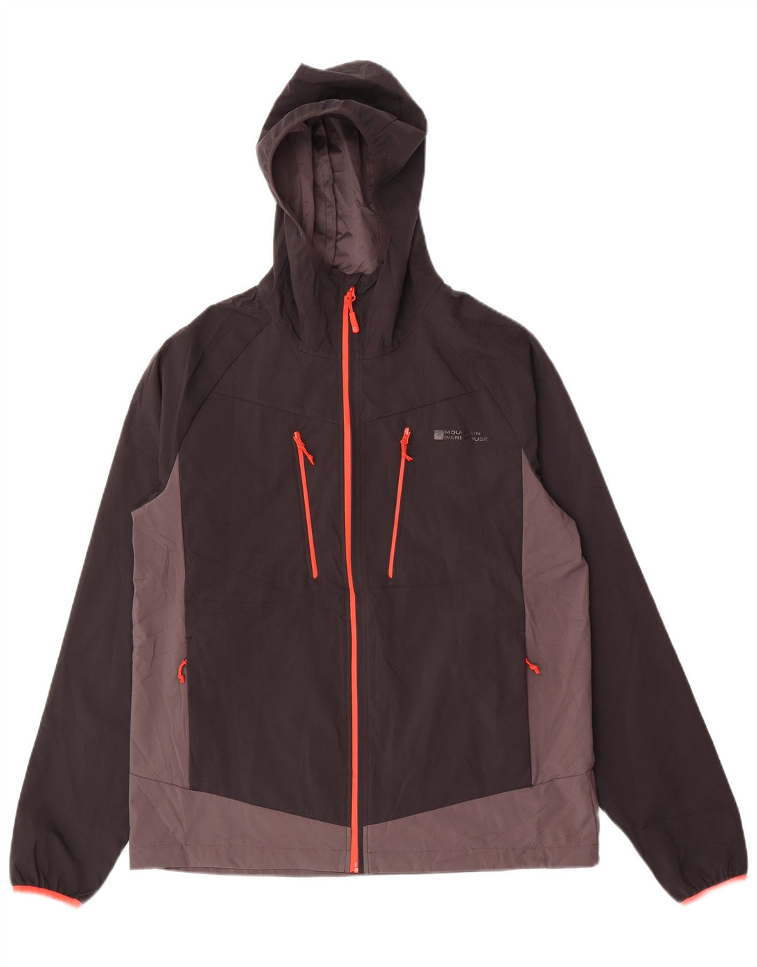 Muška kišna jakna s kapuljačom Mountain Warehouse UK 38 srednje crne boje