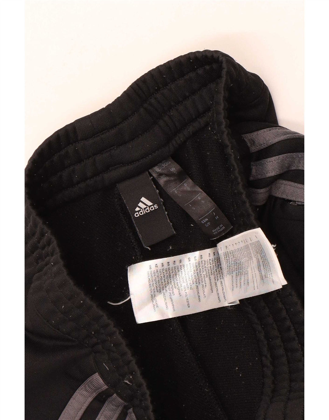 Adidas muške Aeroready hlače za trenirku Male crne poliesterske hlače
