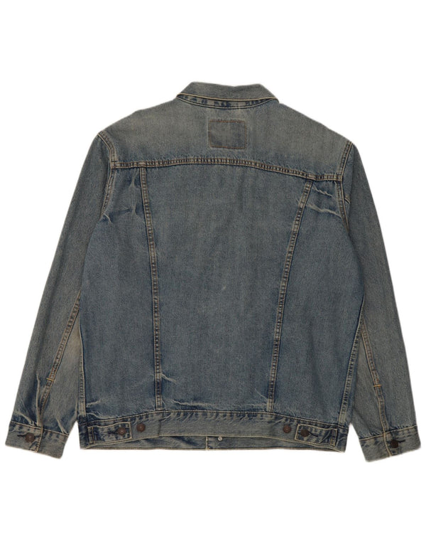 Levi's muška traper jakna UK 42 XL plavi pamuk