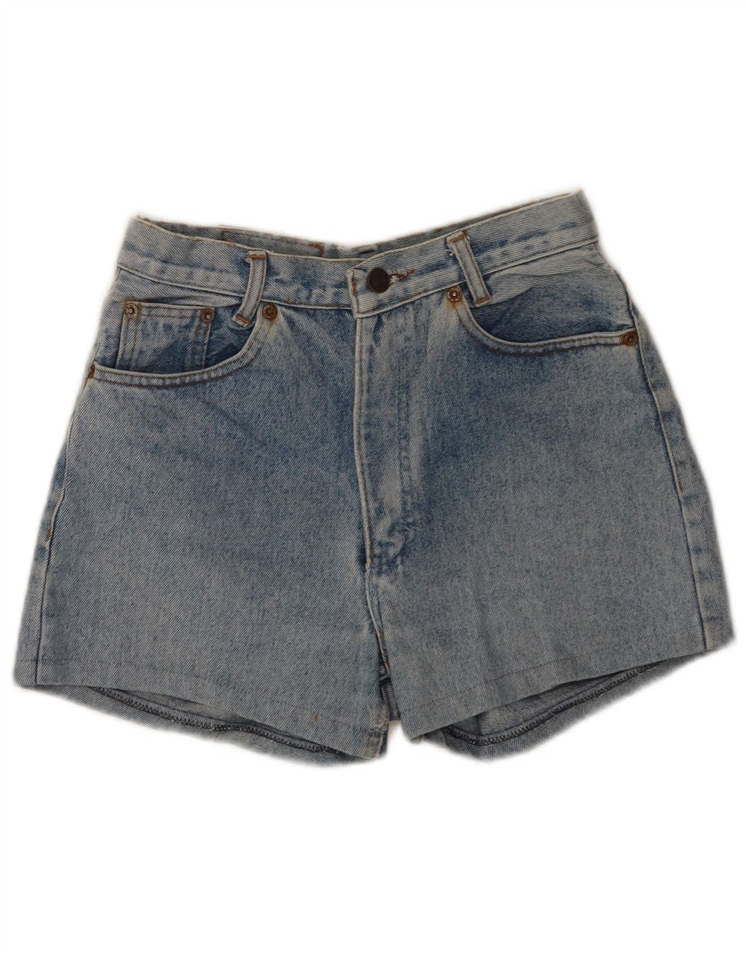 Levi's ženske kratke traper hlače 501 W29 srednje plavi pamuk