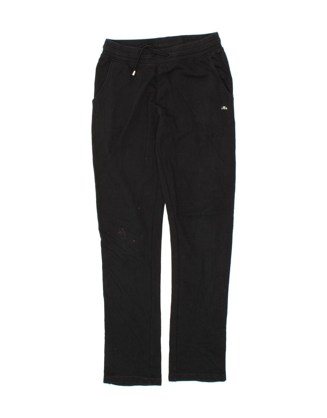 ELLESSE Womens Tracksuit Trousers UK 14 Medium  Black Cotton Vintage Ellesse and Second-Hand Ellesse from Messina Hembry 